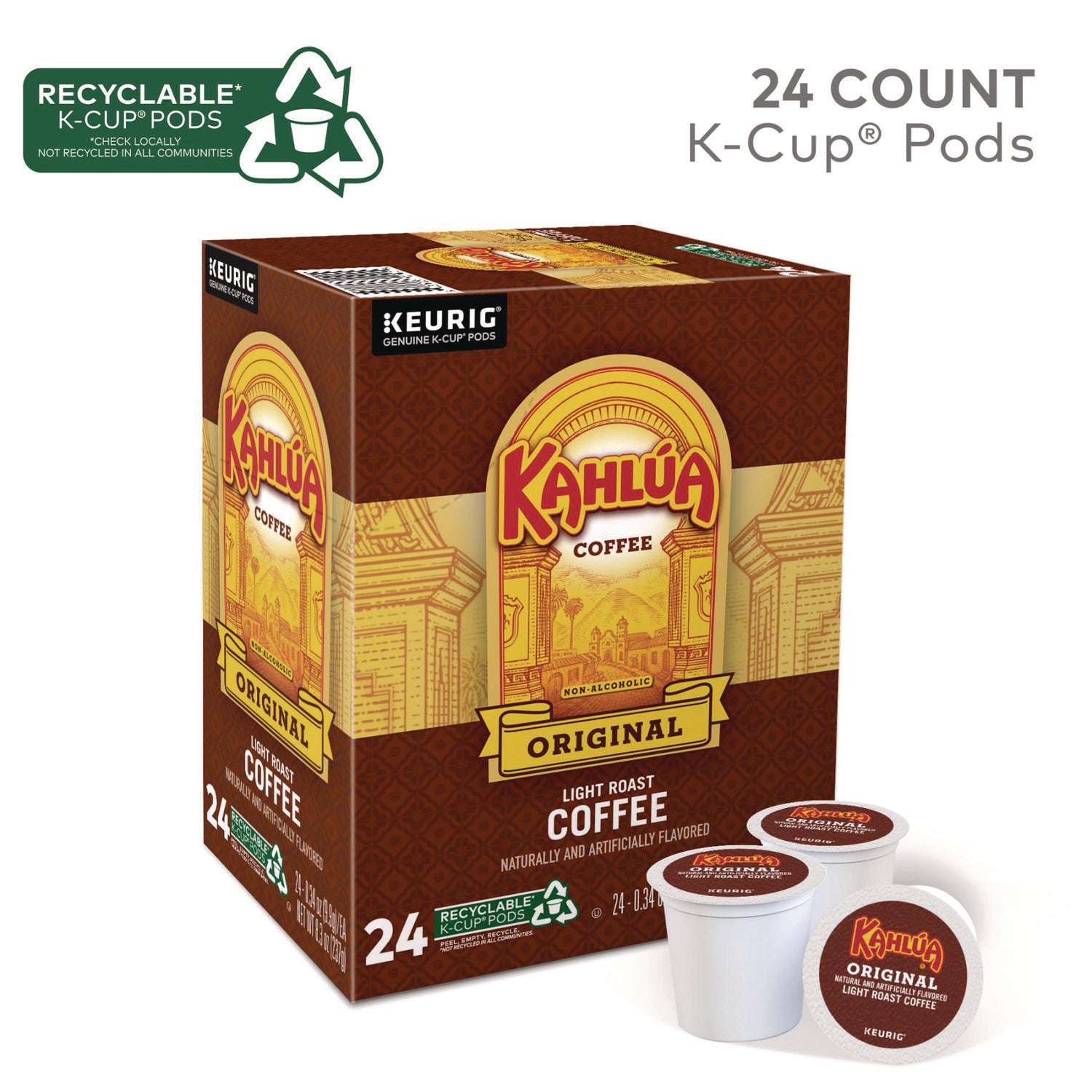 Kahlua Original K-Cups, 24/Box - 6