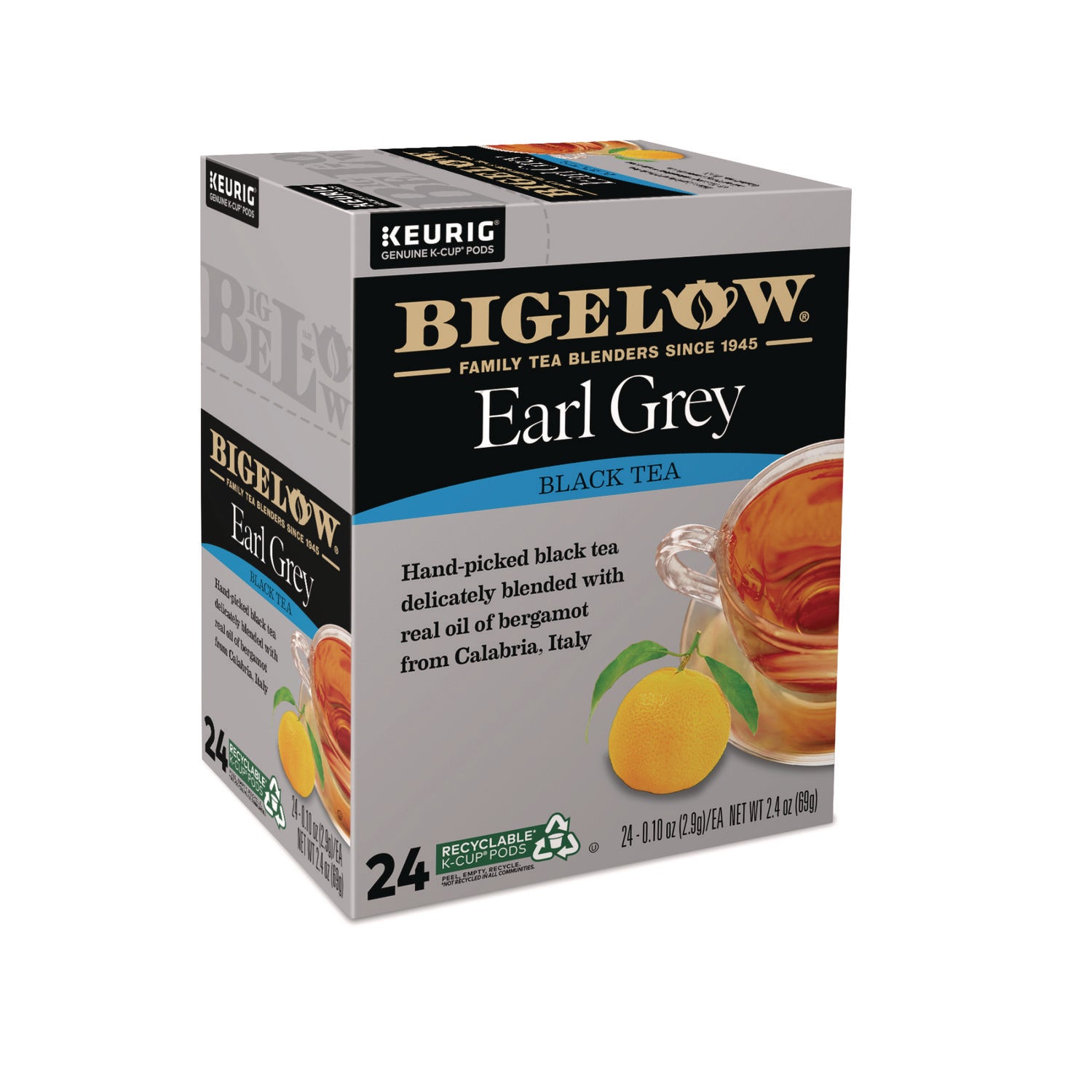 Earl Grey Tea K-Cup Pack, 24/Box - 2