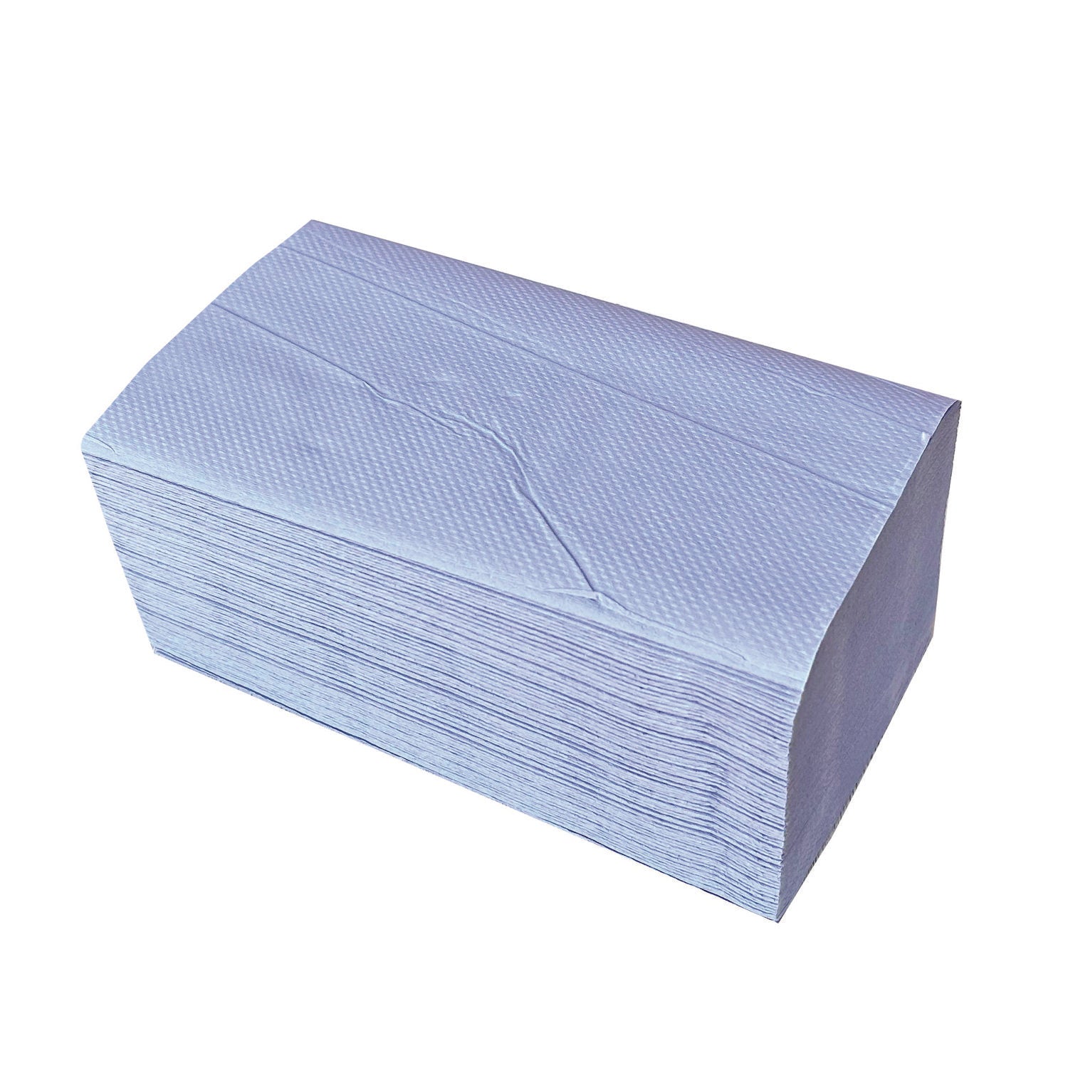 Windshield Paper Towels, 9.13 x 10.25, Blue, 250/Pack, 9 Packs/Carton - 1