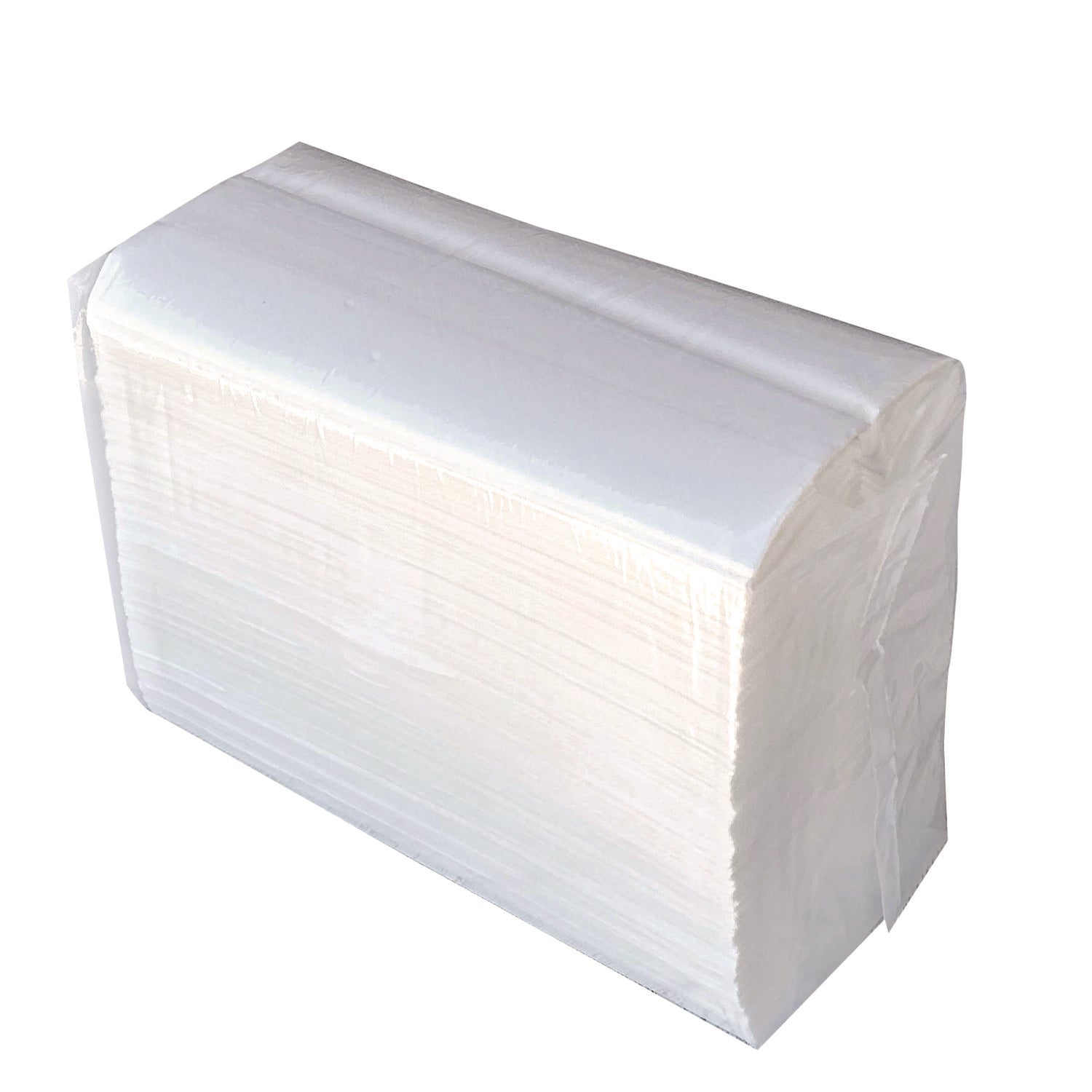 Tall-Fold Napkins, 1-Ply, 7 x 13 1/4, White, 10,000/Carton - 3