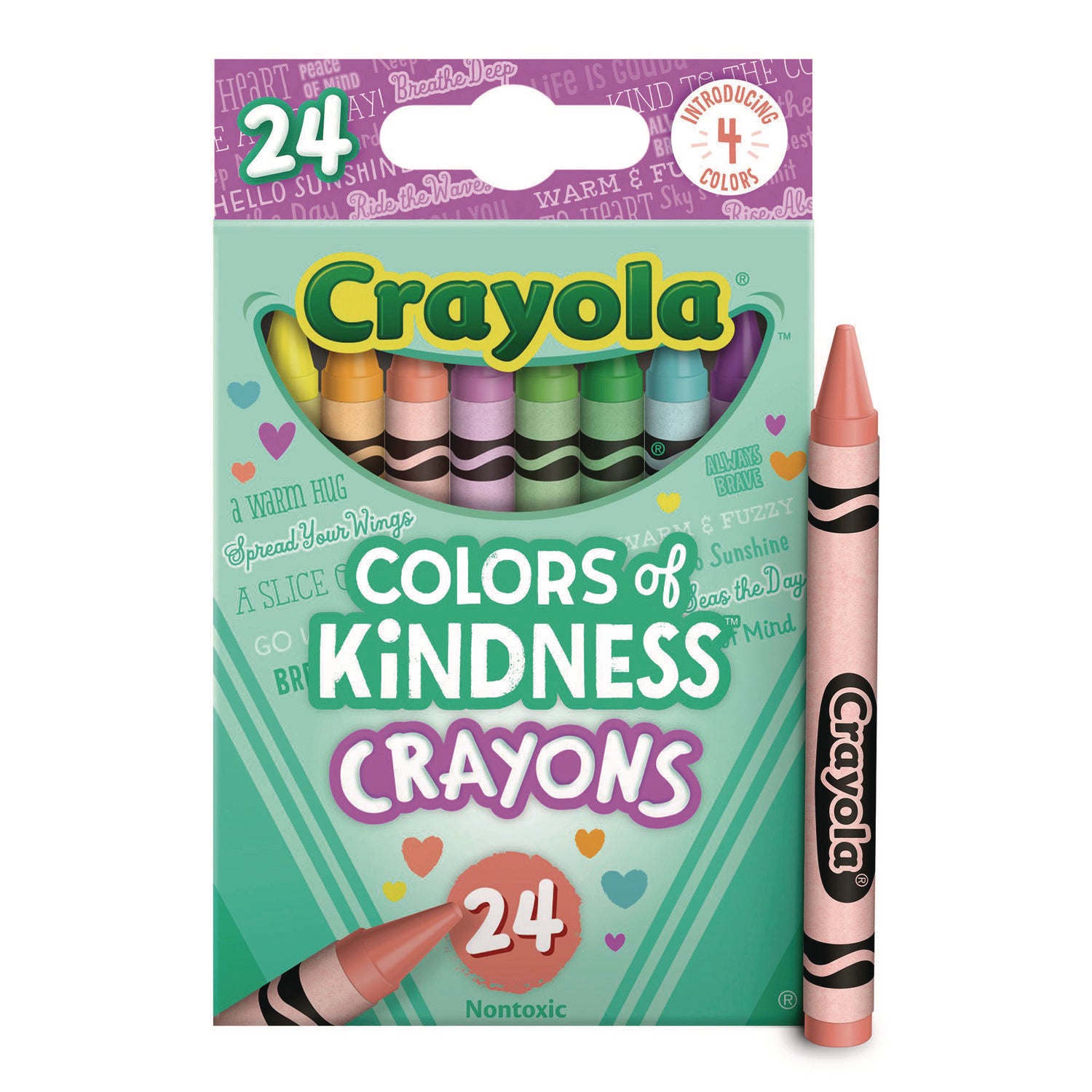 Colors of Kindness Crayons, Assorted, 24/Pack - 2