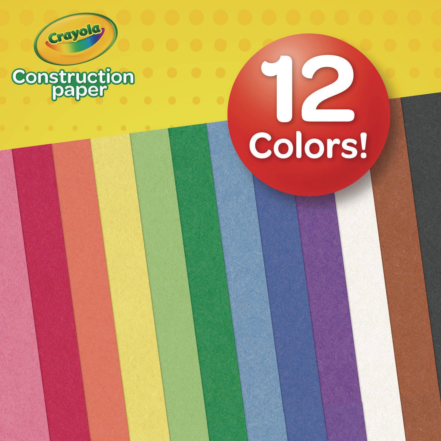 Construction Paper, 9 x 12, Assorted Colors, 240 Sheets/Pack - 3