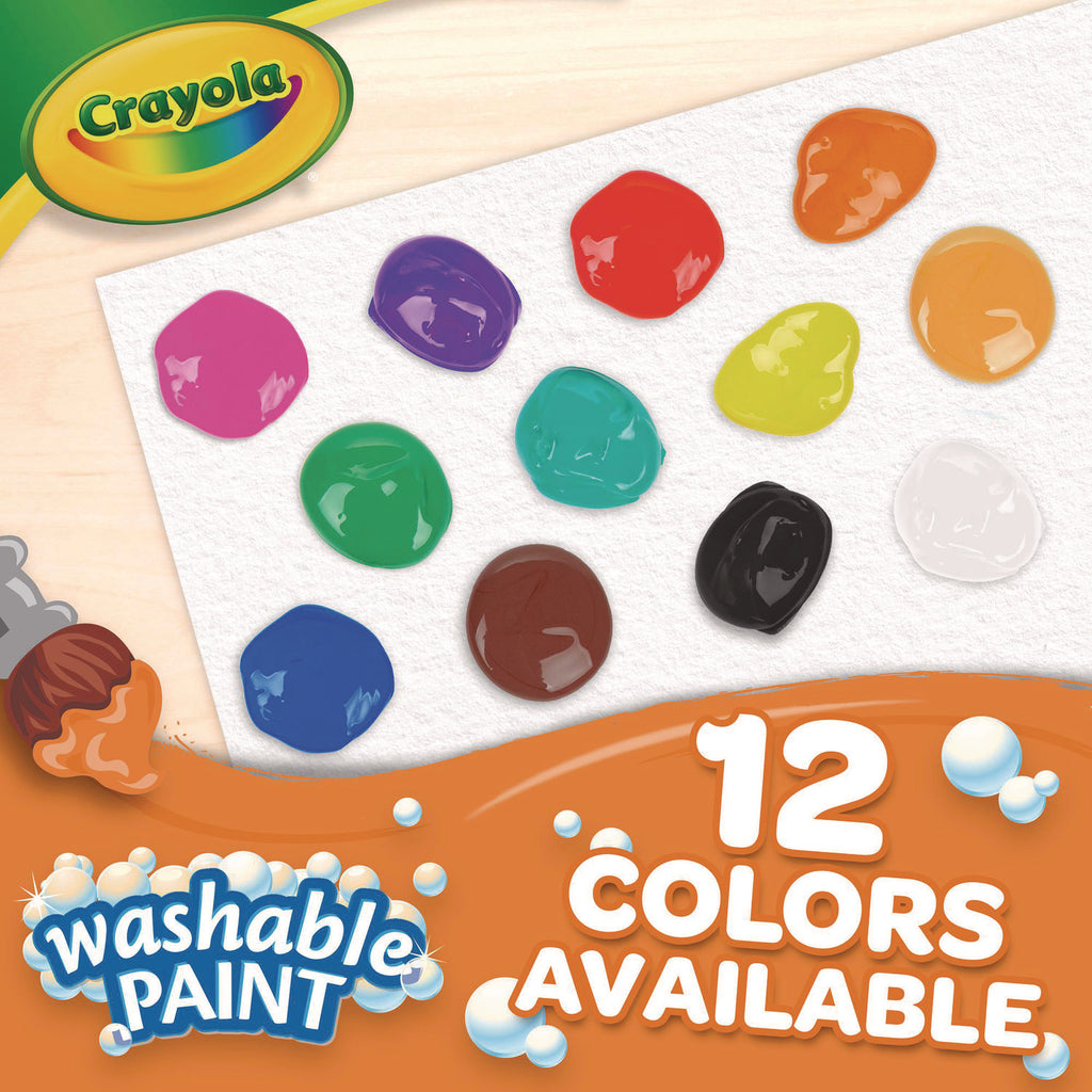 Artista II Washable Tempera Paint, Brown, 16 oz Bottle