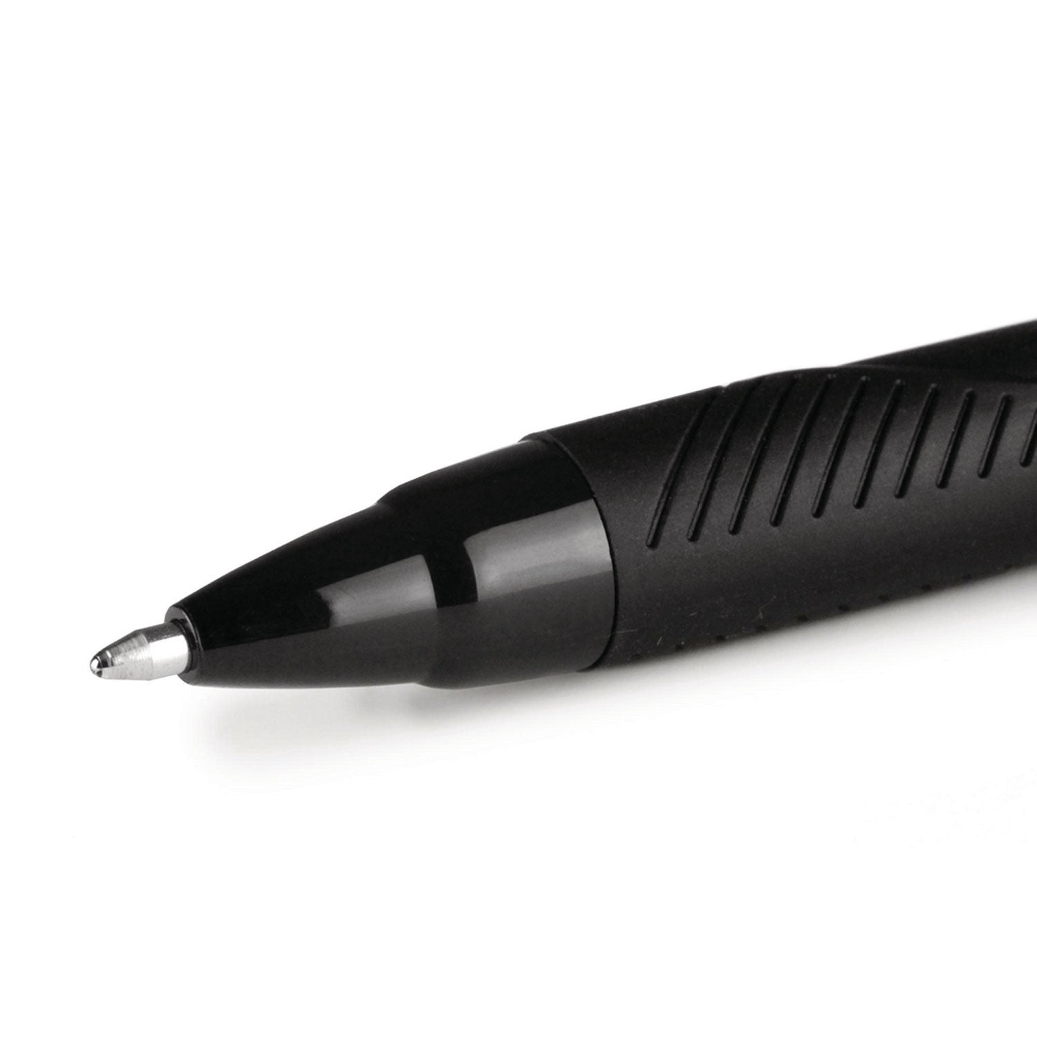 uni Jetstream Elements Ballpoint Pen - Medium Pen Point - 1 mm Pen Point Size - Black Gel-based Ink - 1 Dozen