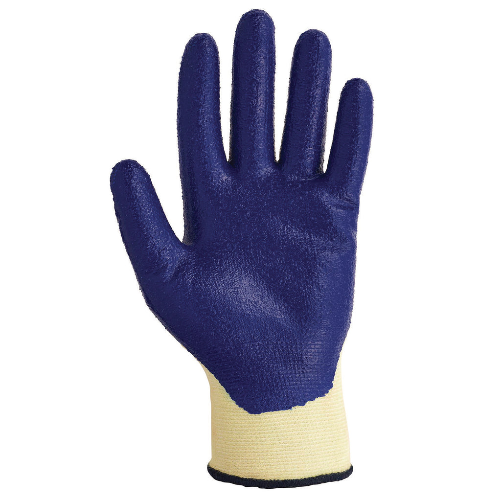 Kleenguard G60 Level2 Large Nitrile Coasted Cut Glove Ylw/Blu 5/12