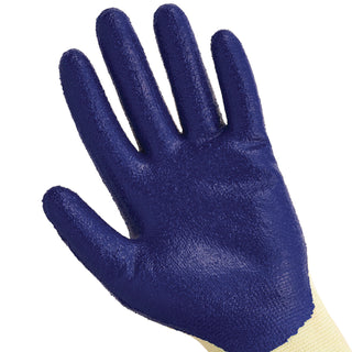 Kleenguard G60 Level2 Large Nitrile Coasted Cut Glove Ylw/Blu 5/12
