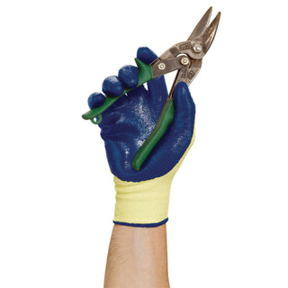 Kleenguard G60 Level2 Large Nitrile Coasted Cut Glove Ylw/Blu 5/12
