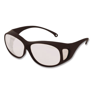 V50 OTG Safety Eyewear, Black Frame, Clear Anti-Fog Lens