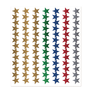 Sticker Valu-Pak, Foil Stars, 686/Pack