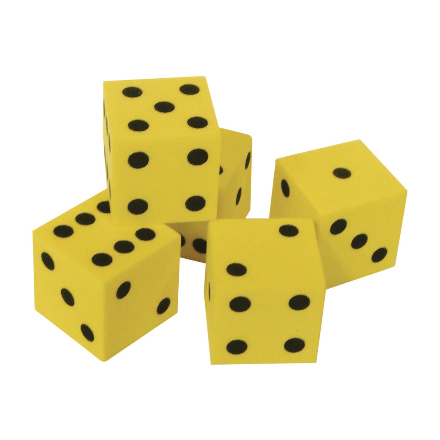 Traditional Foam Dice, Grades K-4, 20/Pack - 3