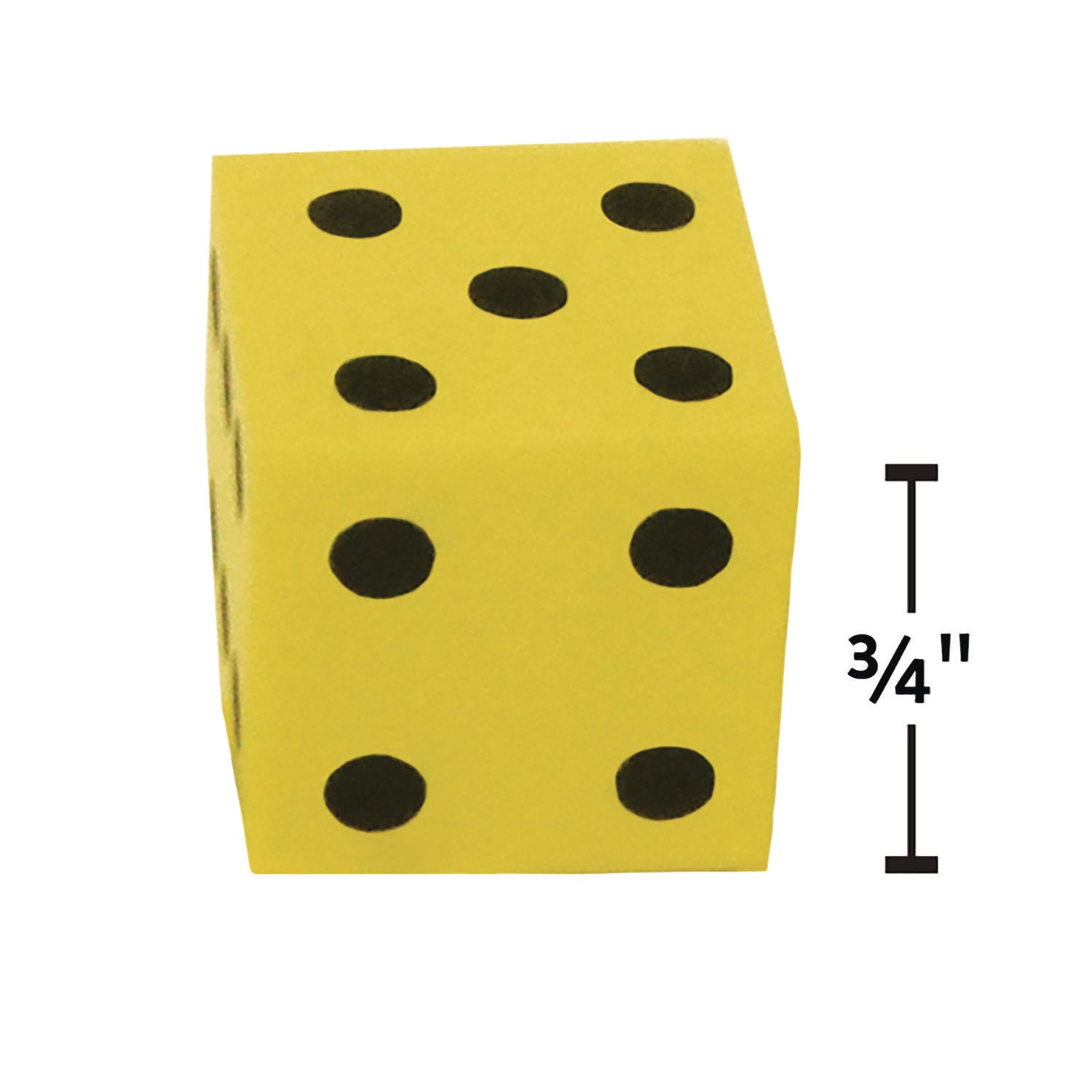 Traditional Foam Dice, Grades K-4, 20/Pack - 4