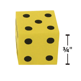 Traditional Foam Dice, Grades K-4, 20/Pack - 4