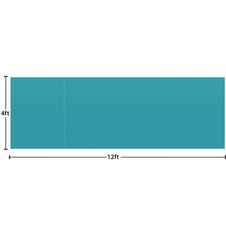 Better Than Paper Bulletin Board Roll, 4 ft x 12 ft, Teal