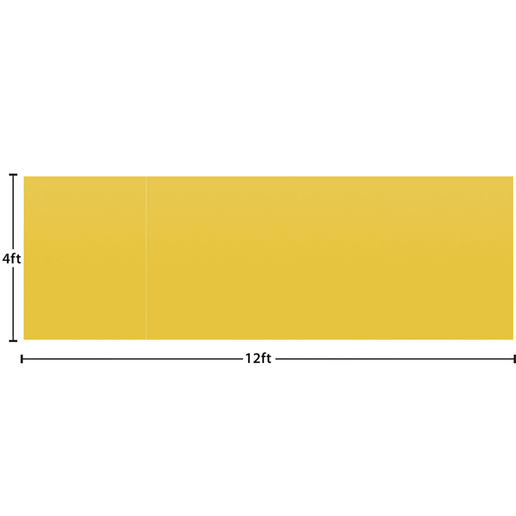 Better Than Paper Bulletin Board Roll, 4 ft x 12 ft, Yellow Gold