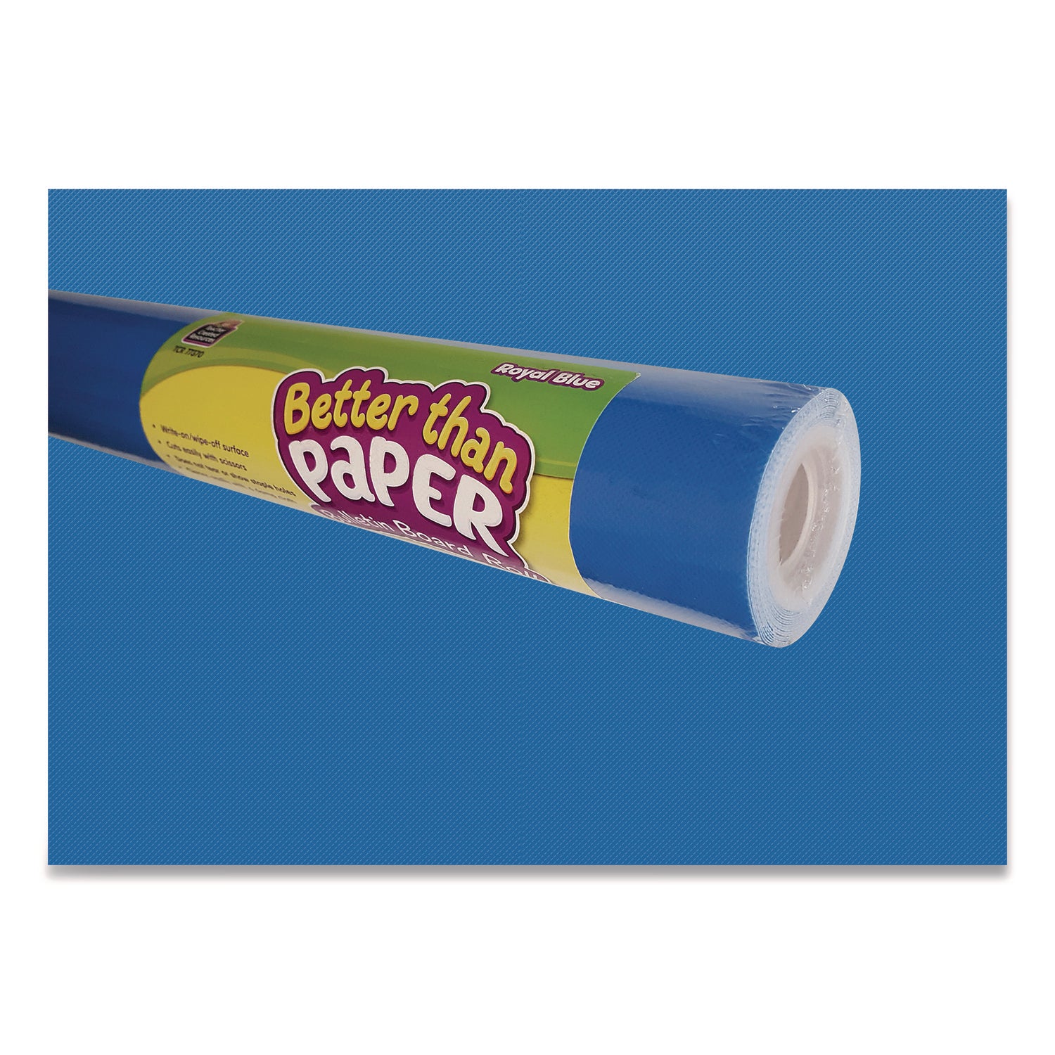 Better Than Paper Bulletin Board Roll, 4 ft x 12 ft, Royal Blue - 4