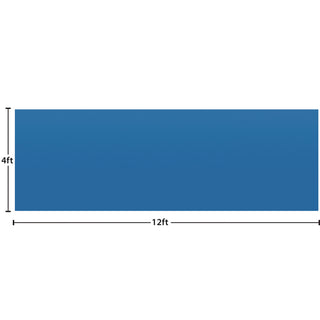 Better Than Paper Bulletin Board Roll, 4 ft x 12 ft, Royal Blue