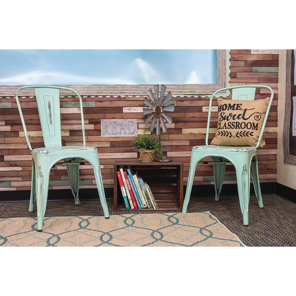 Better Than Paper Bulletin Board Roll, 4 ft x 12 ft, Reclaimed Wood
