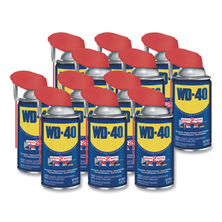 Smart Straw Spray Lubricant, 8 oz Aerosol Can, 12/Carton