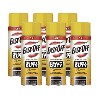 Heavy Duty Oven Cleaner, Fresh Scent, Foam, 14.5 oz Aerosol Spray, 6/Carton