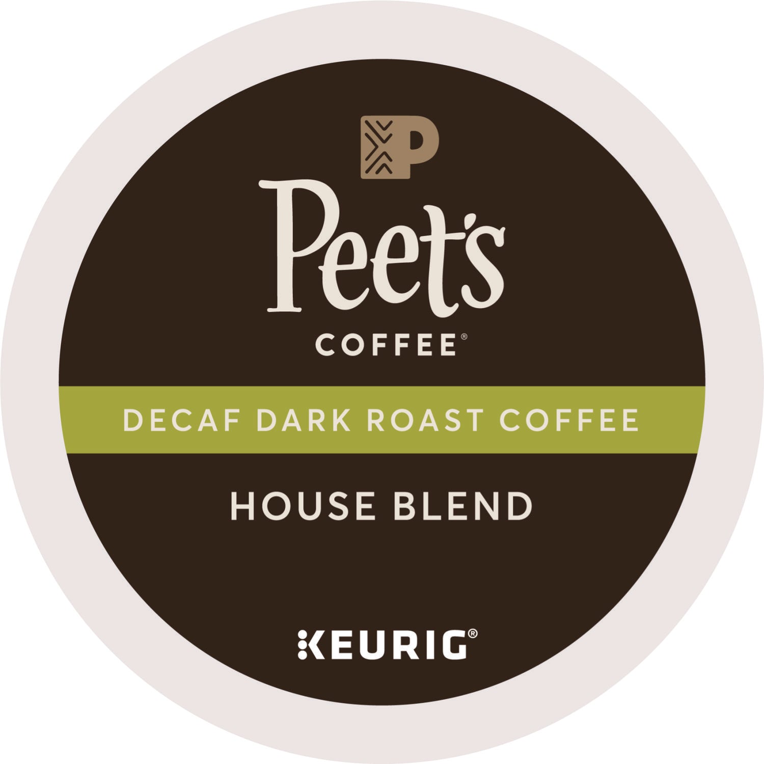 House Blend Decaf K-Cups, 22/Box - 3