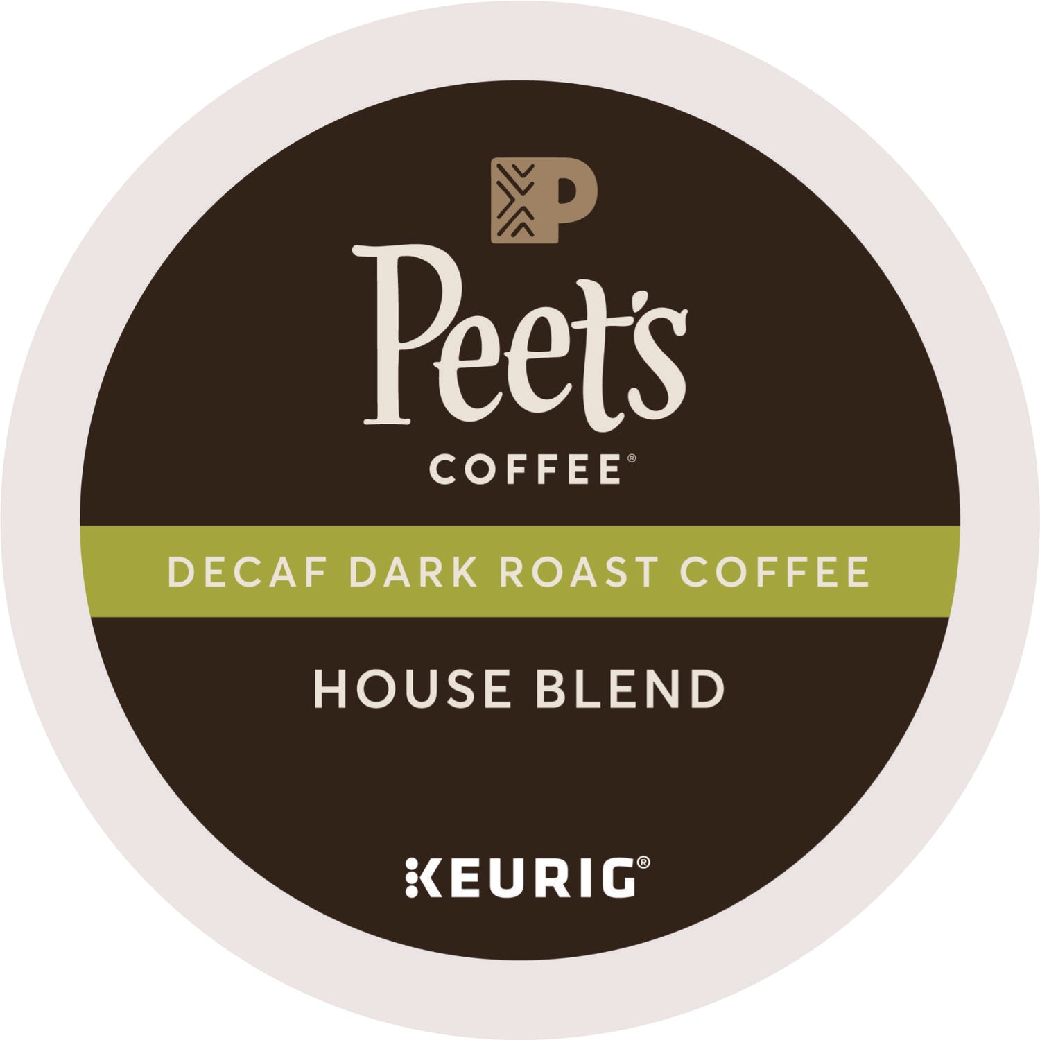 House Blend Decaf K-Cups, 22/Box