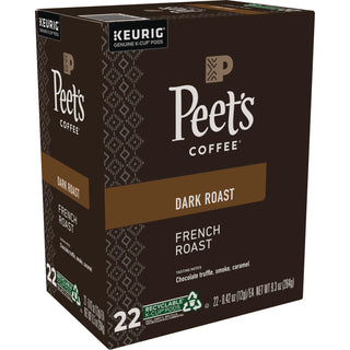 French Roast Coffee K-Cups, 22/Box