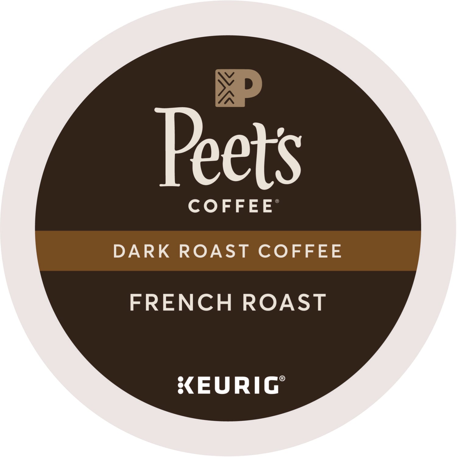 French Roast Coffee K-Cups, 22/Box - 3