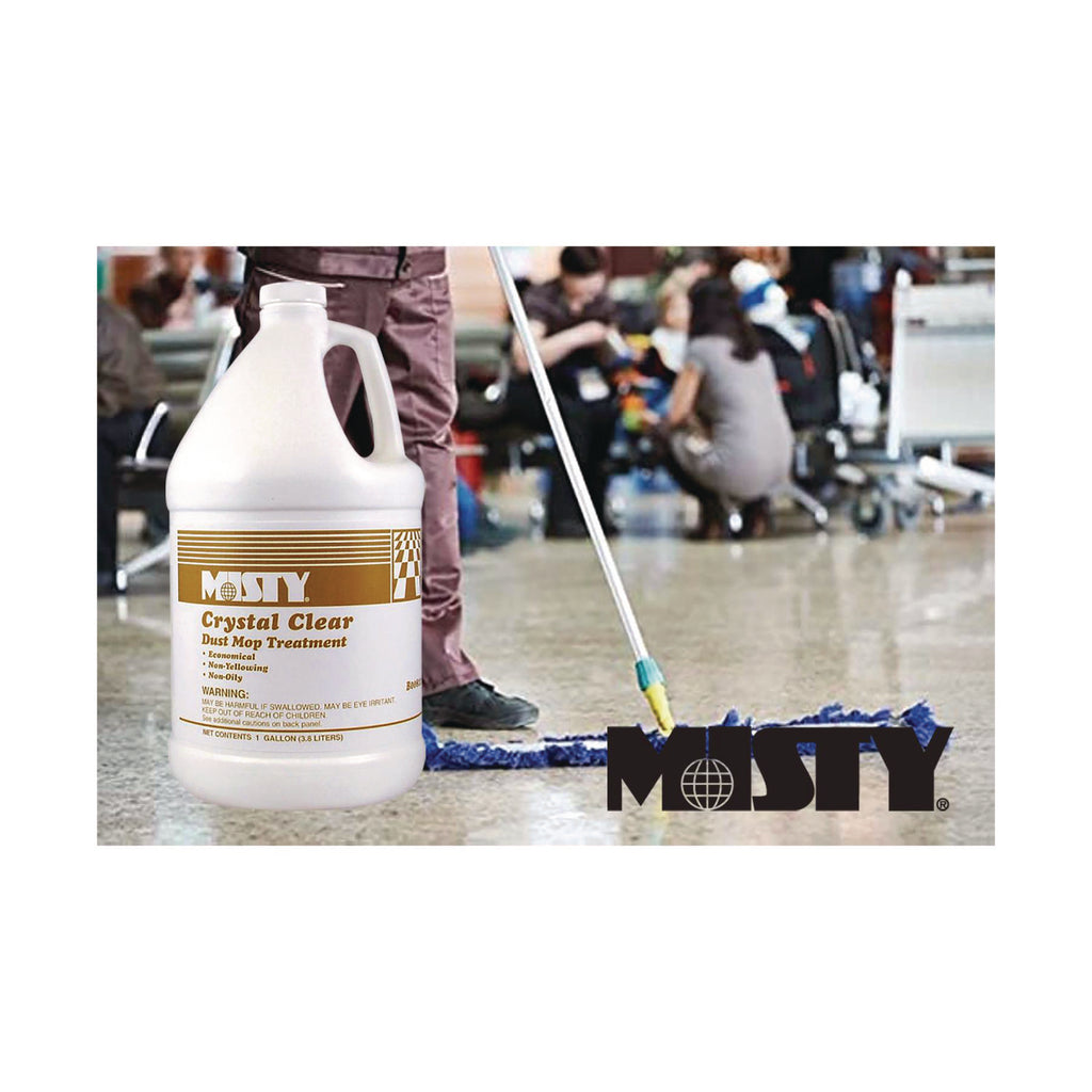 Dust Mop Treatment, Attracts Dirt, Non-Oily, Grapefruit Scent, 1gal, 4/Carton