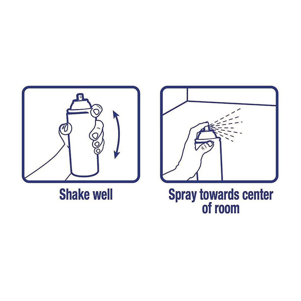 Handheld Air Deodorizer, Summer Breeze, 10 oz Aerosol Spray, 12/Carton
