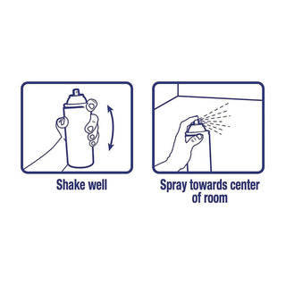 Handheld Air Deodorizer, Summer Breeze, 10 oz Aerosol Spray, 12/Carton