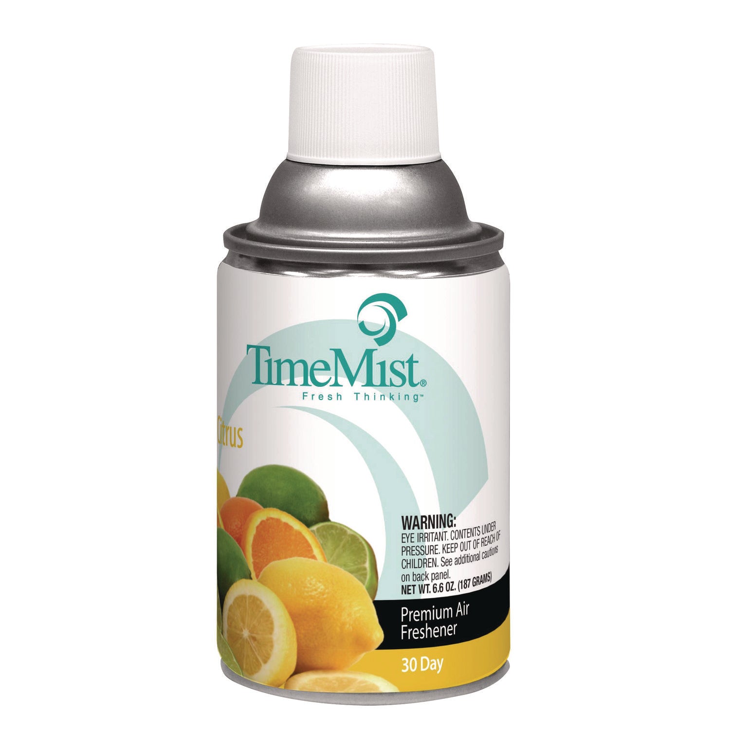 Premium Metered Air Freshener Refill, Citrus, 6.6 oz Aerosol Spray, 12/Carton - 2