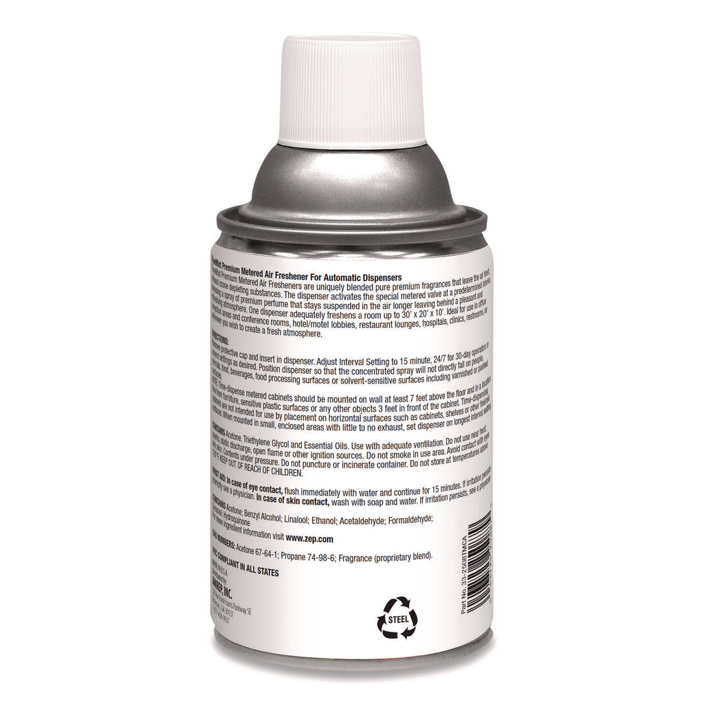 Premium Metered Air Freshener Refill, Citrus, 6.6 oz Aerosol Spray, 12/Carton - 3