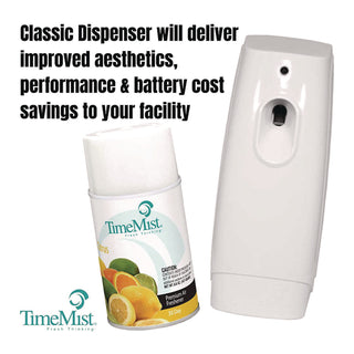 Premium Metered Air Freshener Refill, Citrus, 6.6 oz Aerosol Spray, 12/Carton - 4