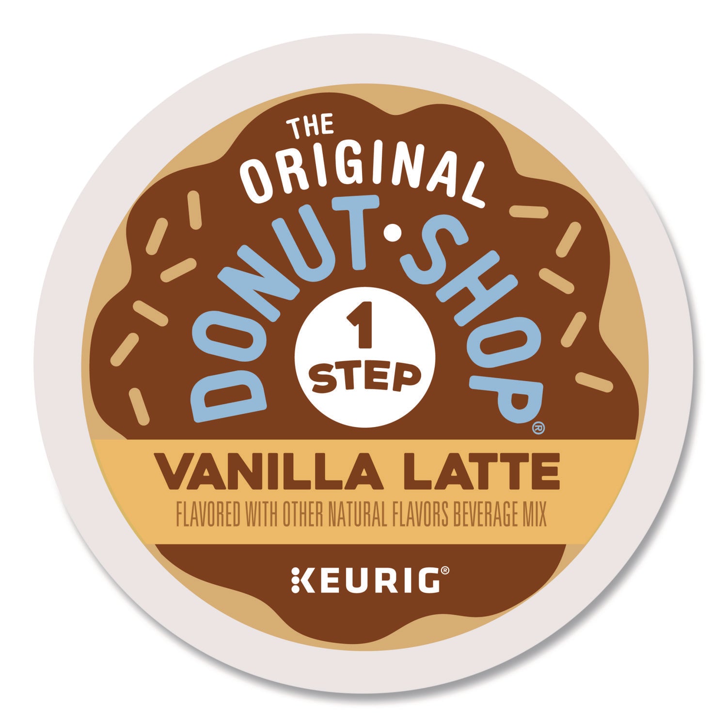 Vanilla One Step Latte K-Cup, 20/Box