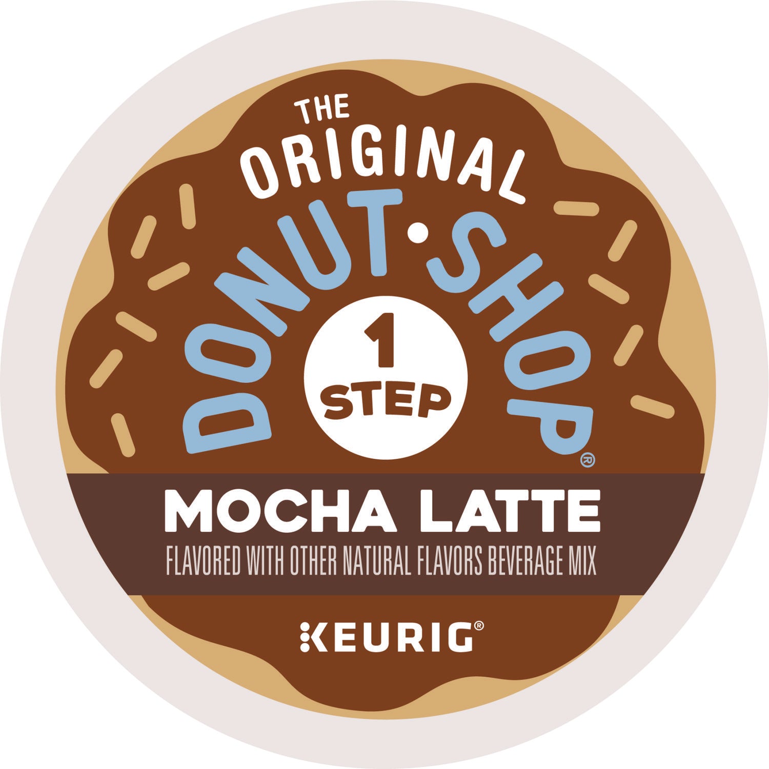 Mocha One Step Latte K-Cup, Vanilla, 20/Box - 2