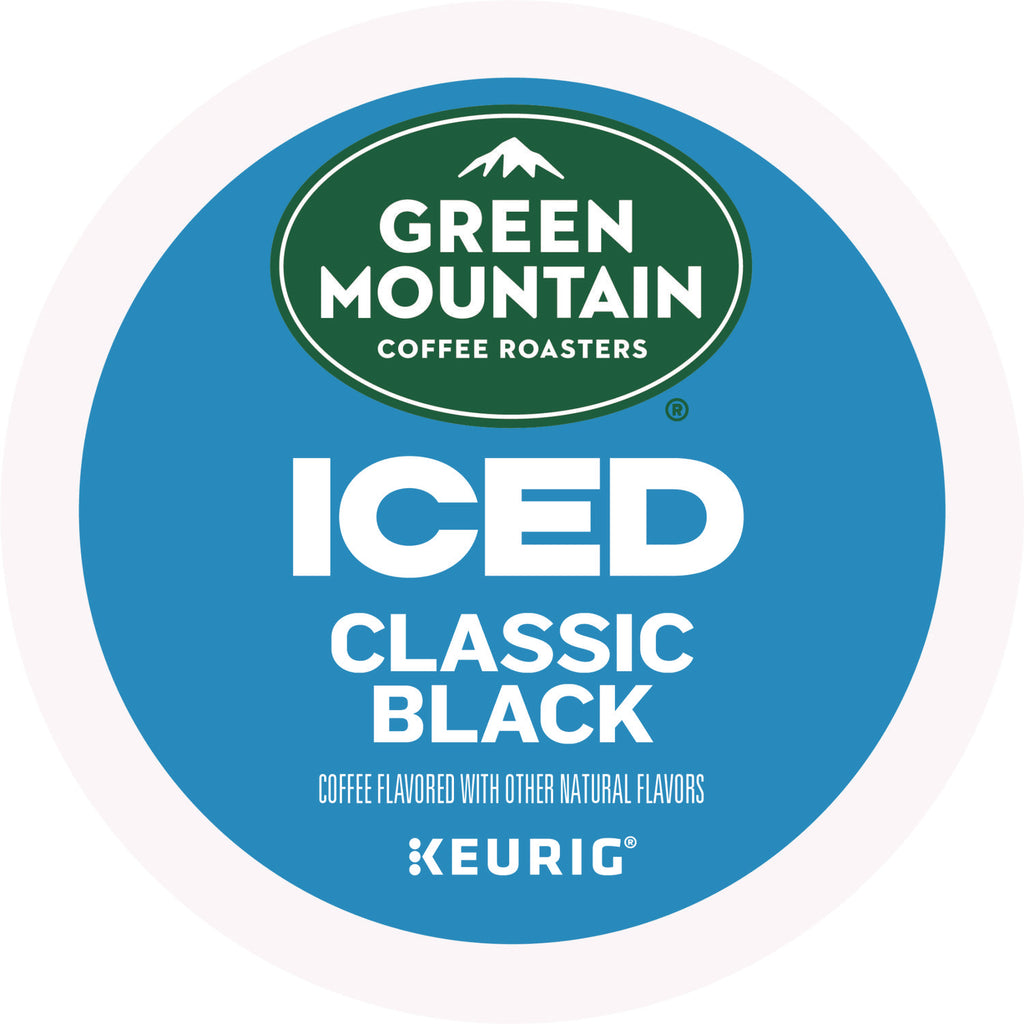 Classic Black Brew Over Ice Coffee K-Cups, 24/Box