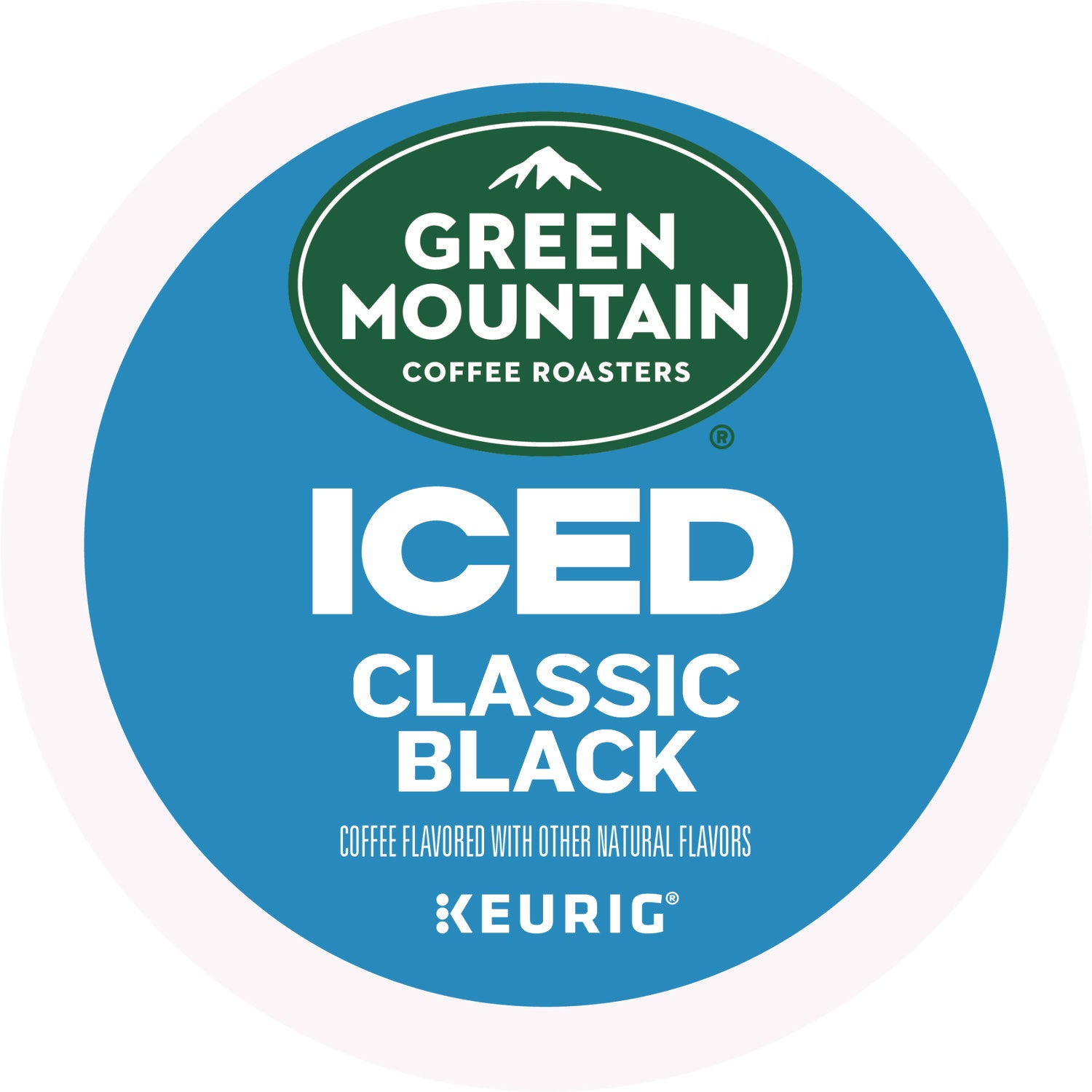 Classic Black Brew Over Ice Coffee K-Cups, 24/Box