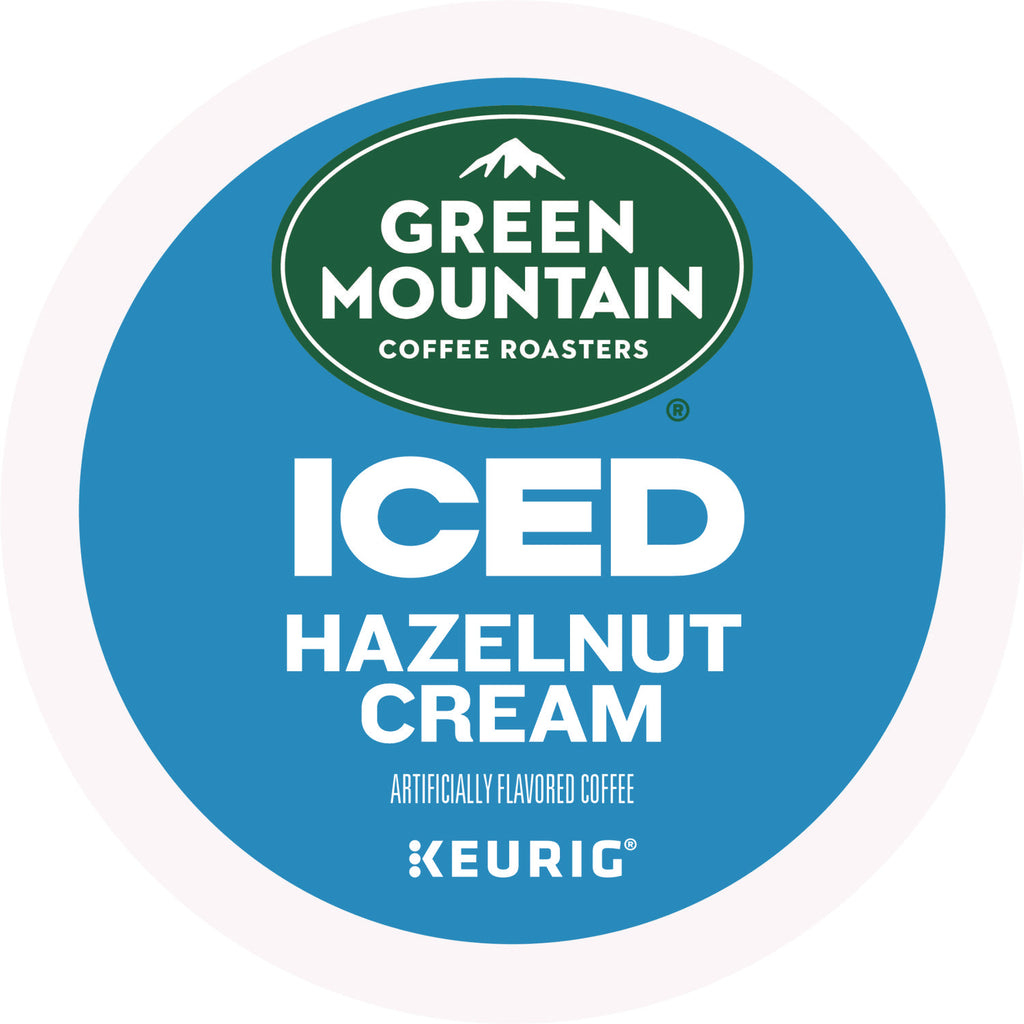 Hazelnut Cream Brew Over Ice Coffee K-Cups, 24/Box