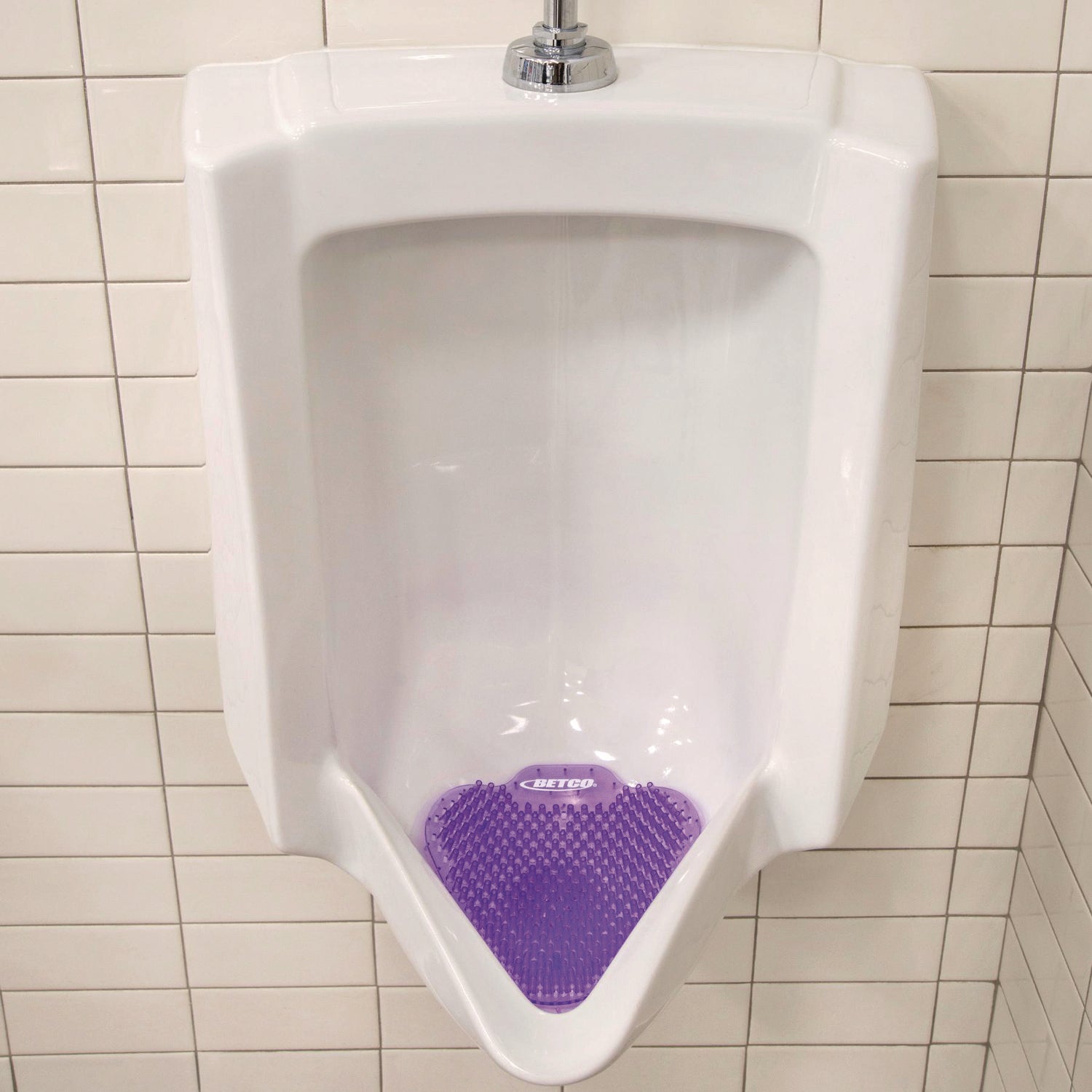 Betco Anti-Splash Scented Urinal Screen - Anti-splash, Recyclable - 60 / Carton - Purple - 4