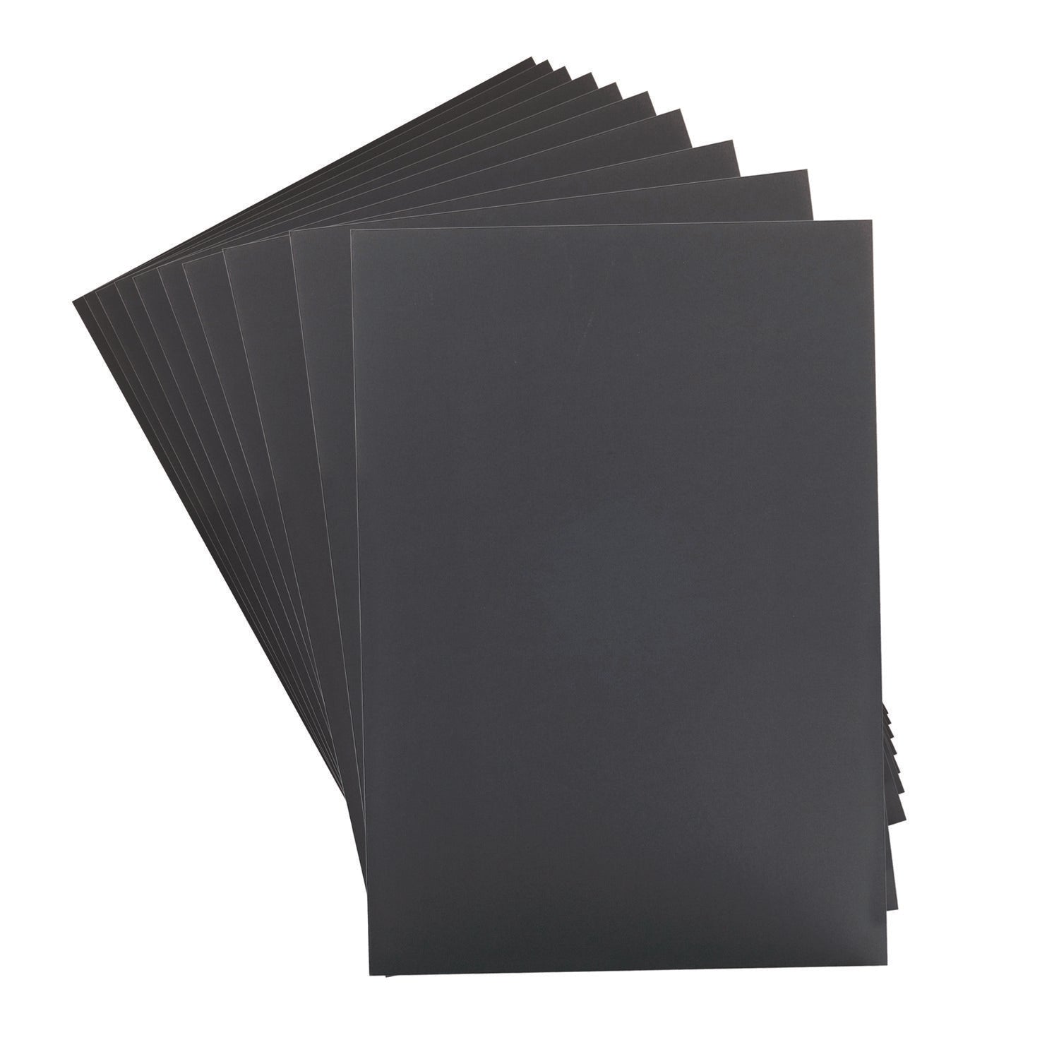 Foam Board, CFC-Free Polystyrene, 20 x 30, Black Surface and Core, 10/Carton - 1