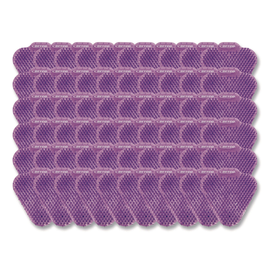 Betco Anti-Splash Scented Urinal Screen - Anti-splash, Recyclable - 60 / Carton - Purple - 1