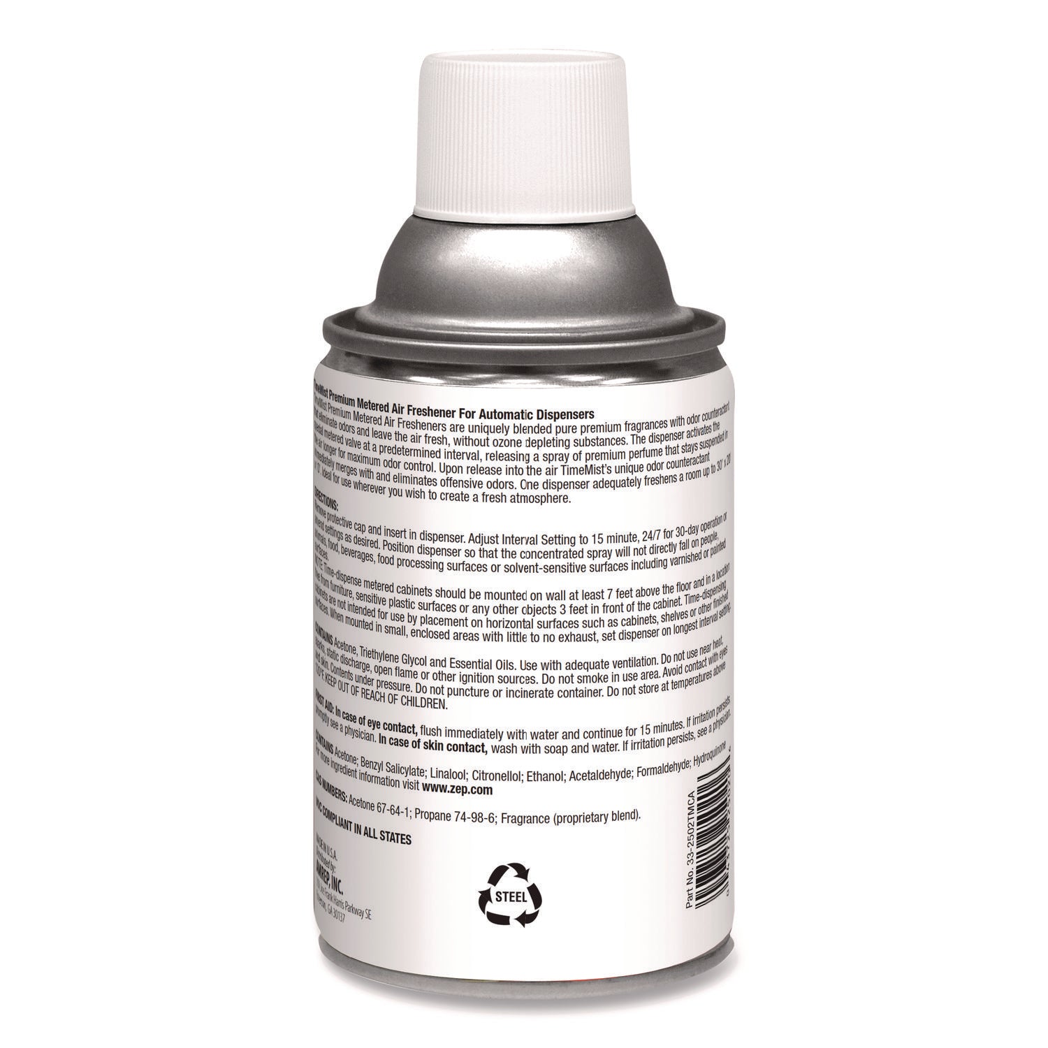 Premium Metered Air Freshener Refill, Clean N Fresh, 7.1 oz Aerosol Spray - 2