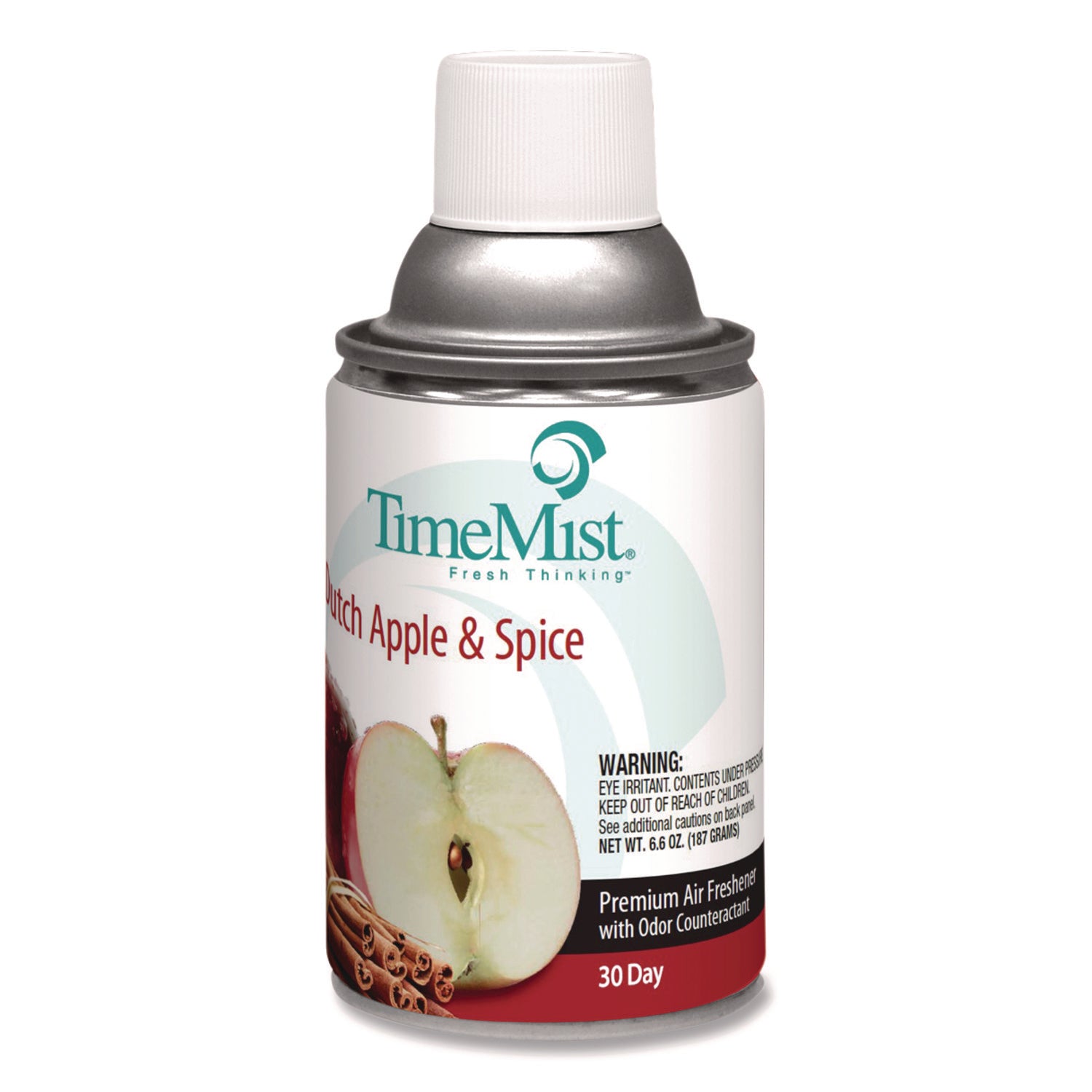 Premium Metered Air Freshener Refill, Dutch Apple and Spice, 6.6 oz Aerosol Spray - 1