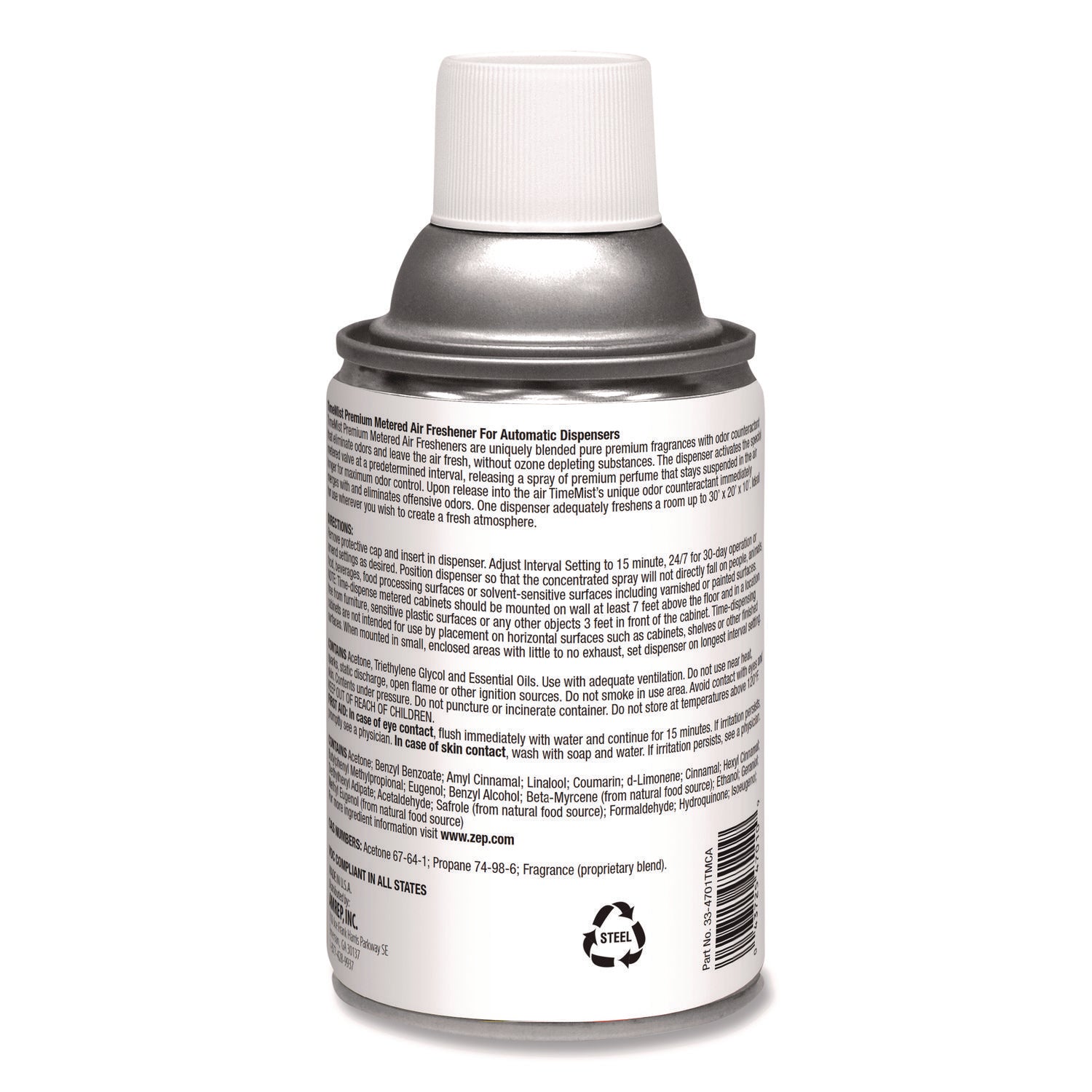 Premium Metered Air Freshener Refill, Dutch Apple and Spice, 6.6 oz Aerosol Spray - 2