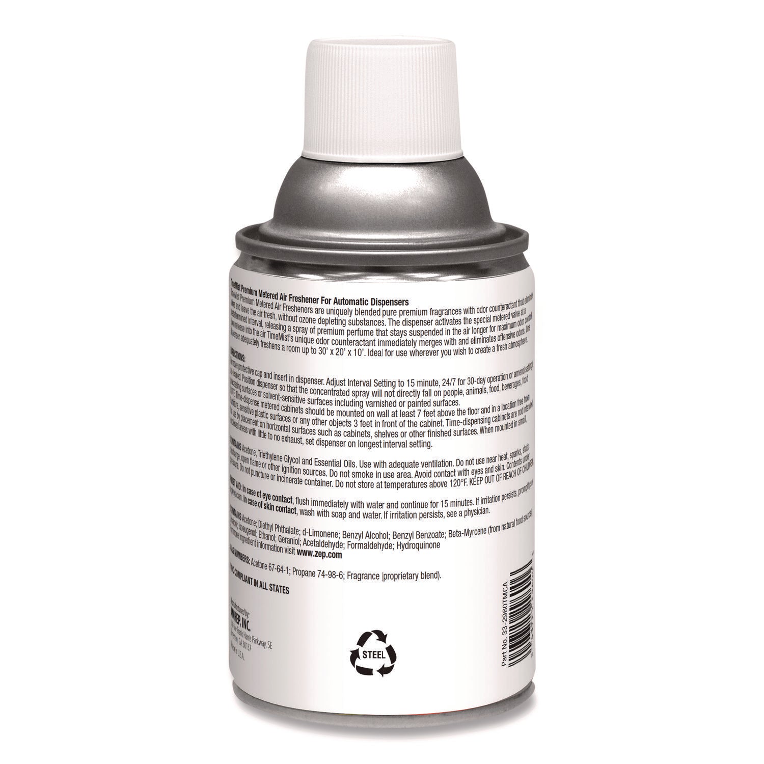Premium Metered Air Freshener Refill, Mango, 6.6 oz Aerosol Spray - 2