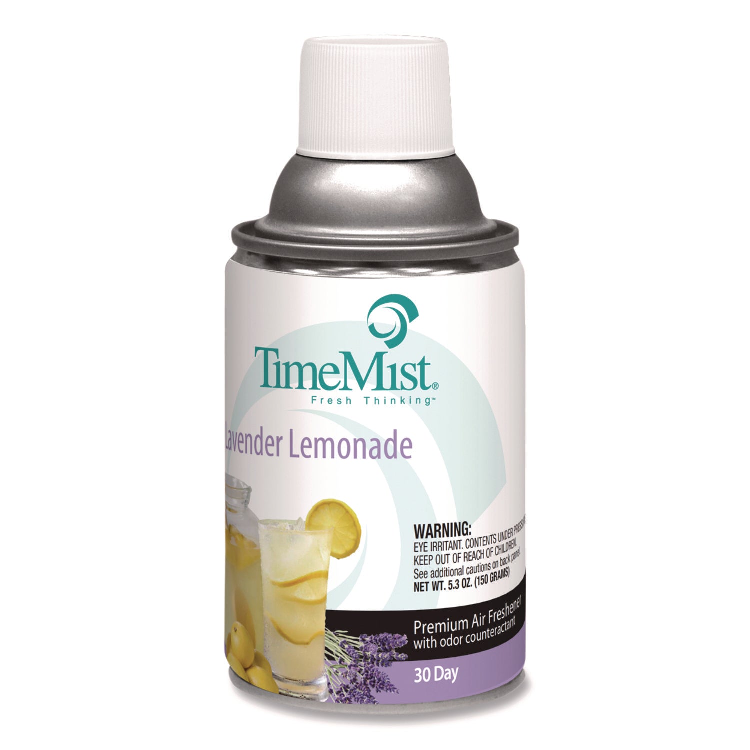 Premium Metered Air Freshener Refill, Lavender Lemonade, 5.3 oz Aerosol Spray - 1