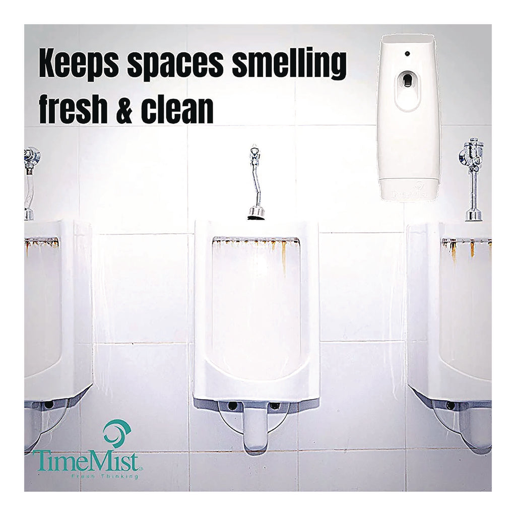 Classic Metered Aerosol Fragrance Dispenser, 3.75" x 3.25" x 9.5", White