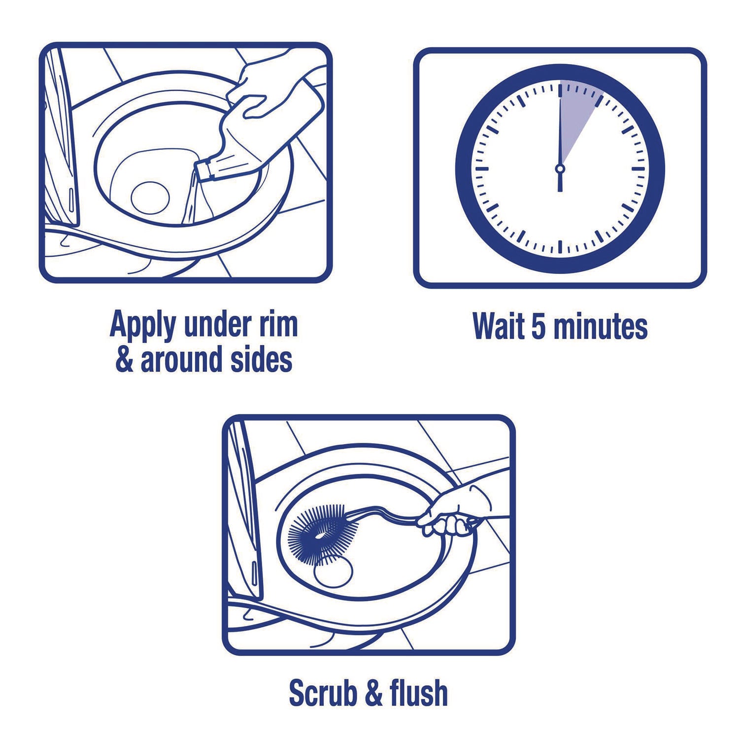 Acidic Toilet Bowl Cleaner, Mint, 32 oz Bottle, 12/Carton