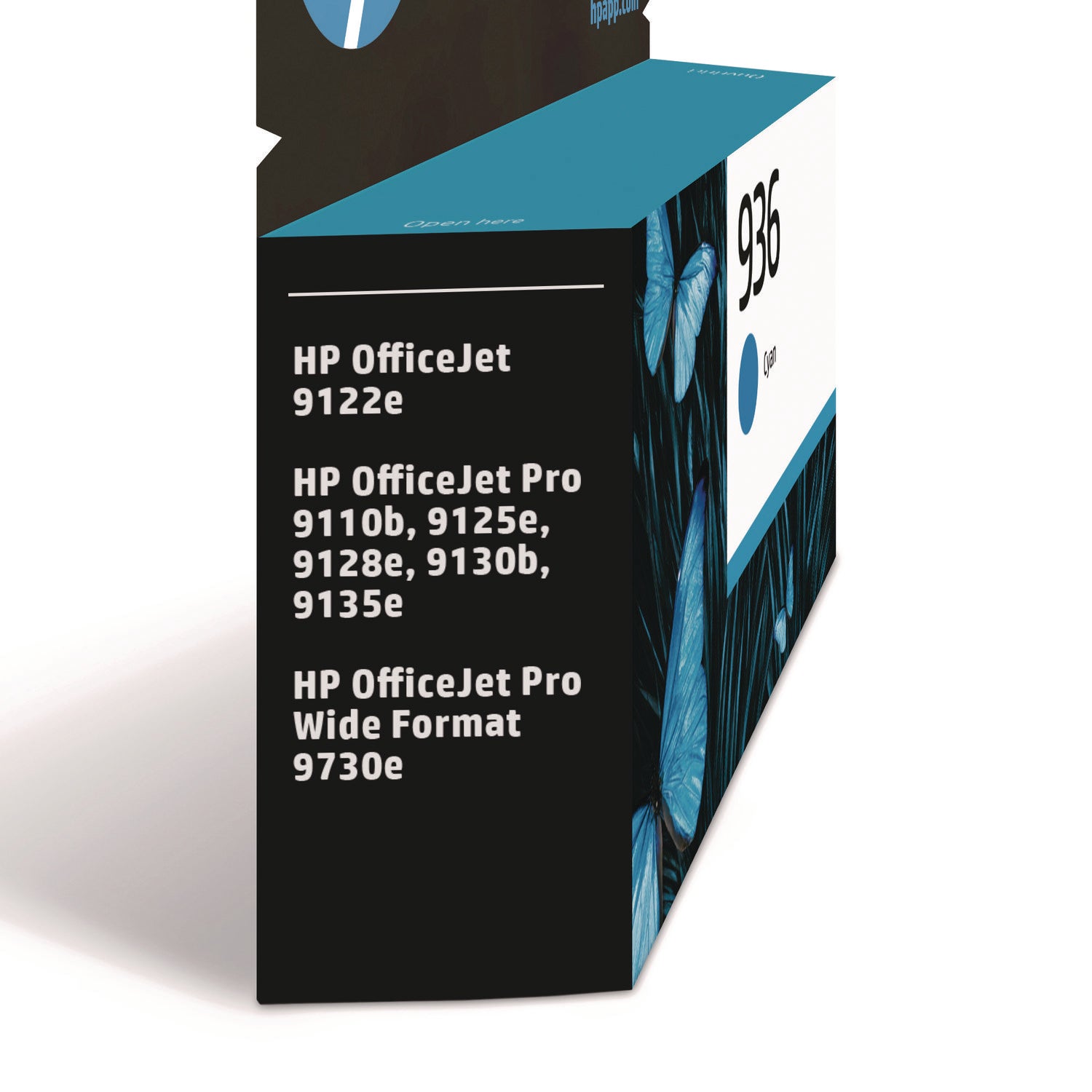 HP 936 Original Inkjet Ink Cartridge - Cyan Pack - 2