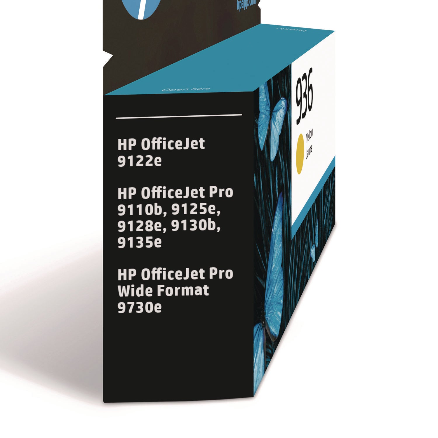 HP 936 Original Inkjet Ink Cartridge - Yellow Pack - 2